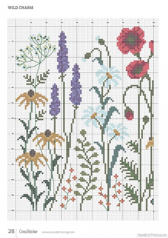 Коллекция вышивки в журнале «CrossStitcher №425 2025»