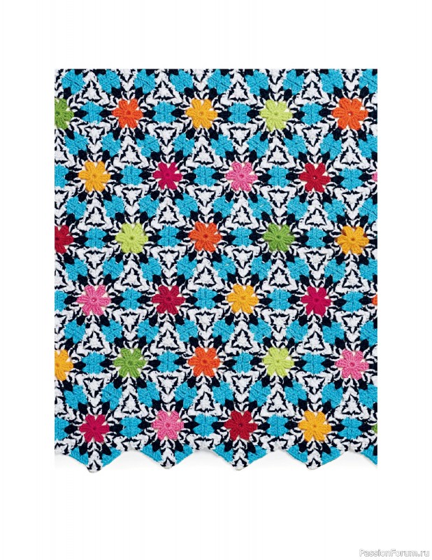 Вязаные проекты в книге «Crochet Squares». Продолжение