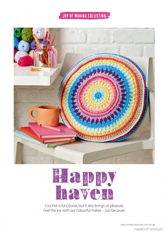 Вязаные проекты крючком в журнале «Simply Crochet №162 2025»