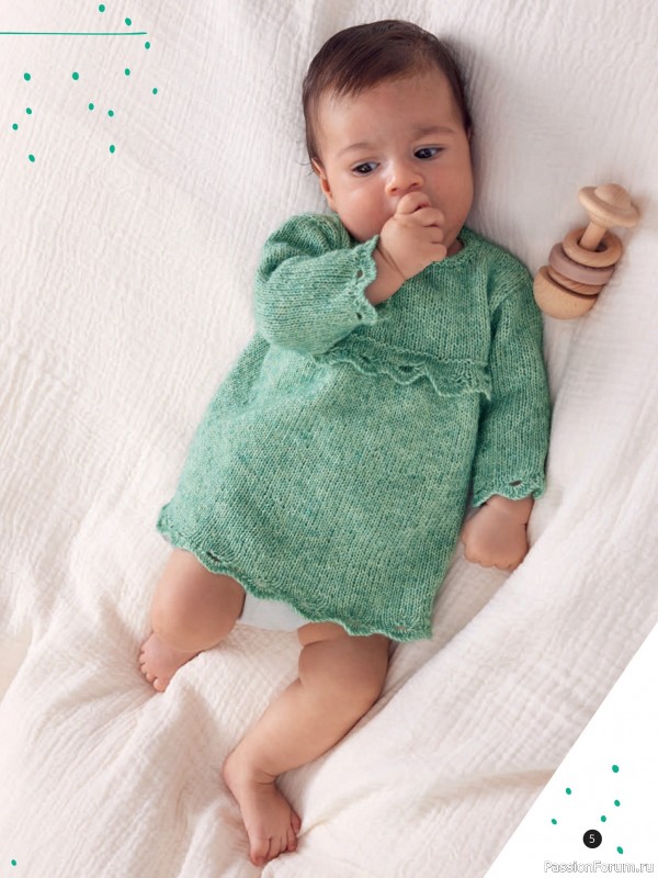 Вязаные модели для детей в журнале «Baby Maschenmode №66 2025»