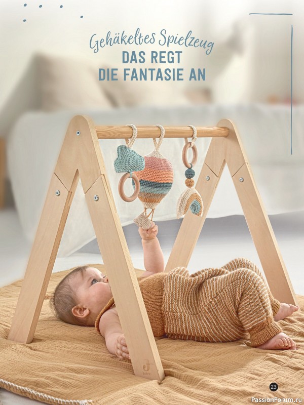 Вязаные модели для детей в журнале «Baby Maschenmode №66 2025»