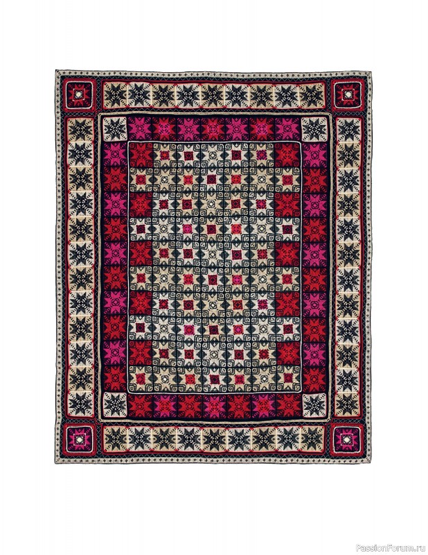 Вязаные проекты в книге «Crochet Squares». Продолжение