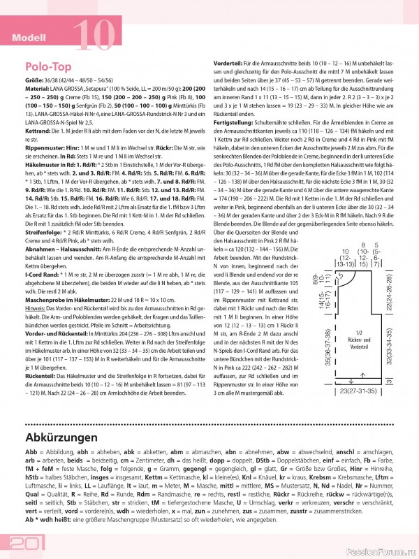 Вязаные модели в журнале «Meine Häkelmode Sonderheft MH069 2025»