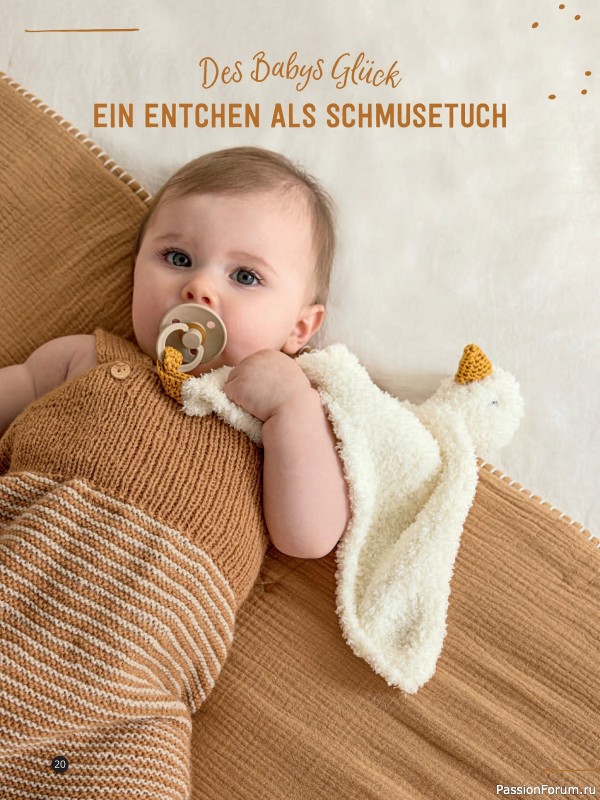Вязаные модели для детей в журнале «Baby Maschenmode №66 2025»