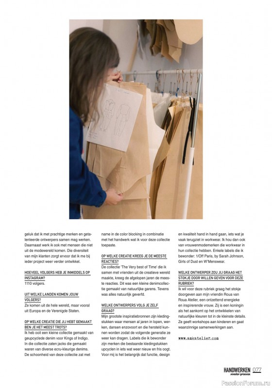 Новые техники рукоделия в журнале «Handwerken Zonder Grenzen №231 2022»