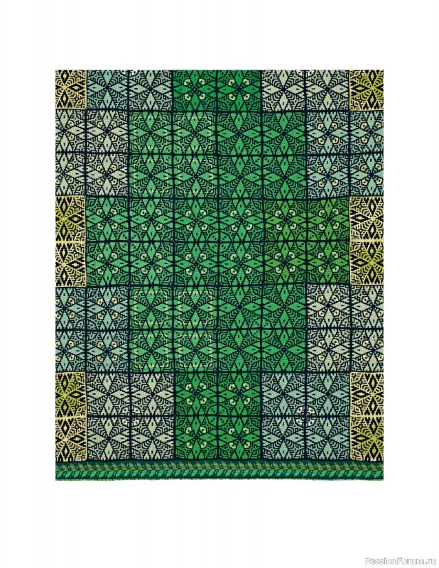 Вязаные проекты в книге «Crochet Squares». Продолжение