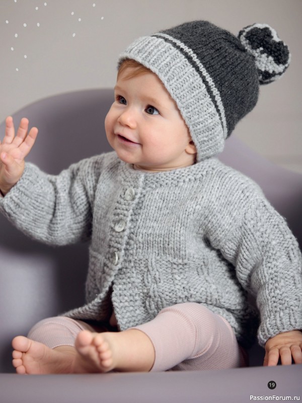 Вязаные модели для детей в журнале «Baby Maschenmode №66 2025»