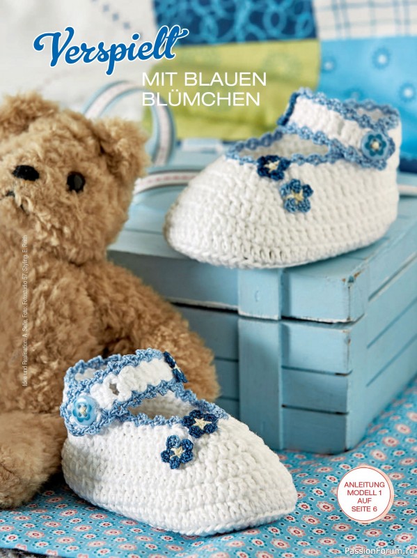 Вязаные модели для детей в журнале «Baby Strick №2 2025»