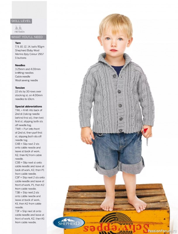 Вязаные модели для детей в журнале «Knitting Baby & Beyond №6 2025»