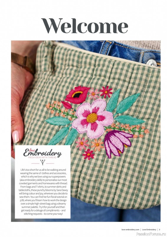 Коллекция вышивки в журнале «Love Embroidery №68 2025»