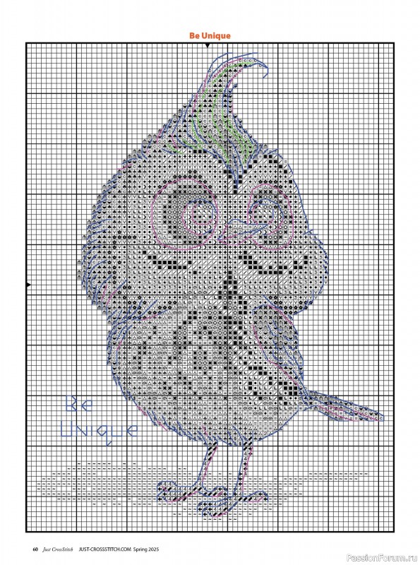 Коллекция вышивки в журнале «Just CrossStitch - Spring 2025»