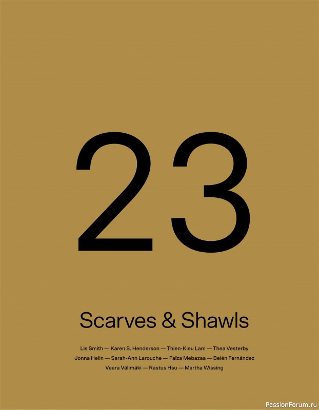 Вязаные проекты в книге «52 Weeks of Accessories»