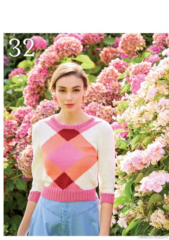 Вязаные проекты в журнале «Rowan - 12 Timeless Summer Knits»