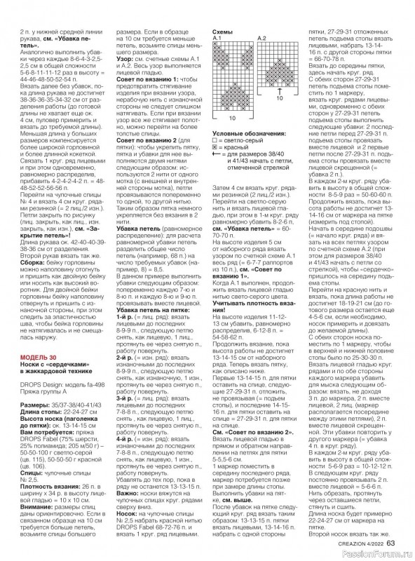 Вязаные модели в журнале «Creazion №4 2022»