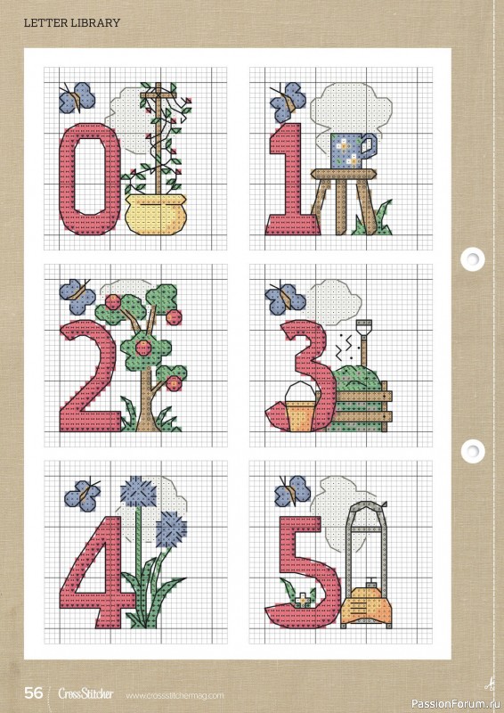 Коллекция вышивки в журнале «CrossStitcher №425 2025»