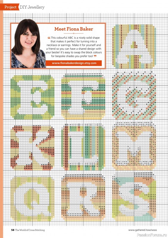 Коллекция вышивки в журнале «The World of Cross Stitching №362 2025»