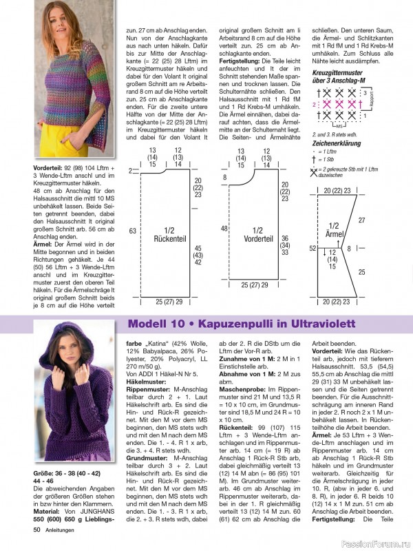 Вязаные модели в журнале «Maschentrends №3 2025»