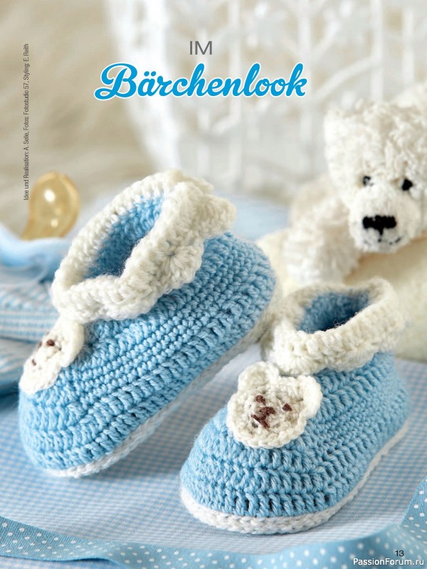 Вязаные модели для детей в журнале «Baby Strick №2 2025»