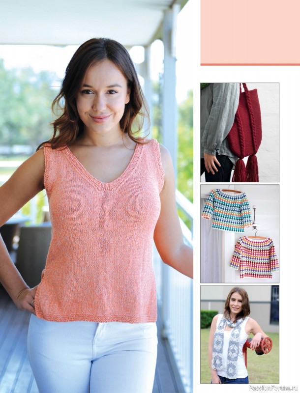 Вязаные модели спицами в журнале «Creative Knitting №87 2024»