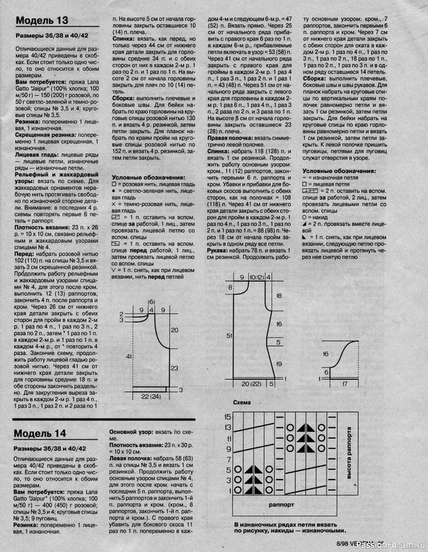 Журнал "Verena" №08 1998