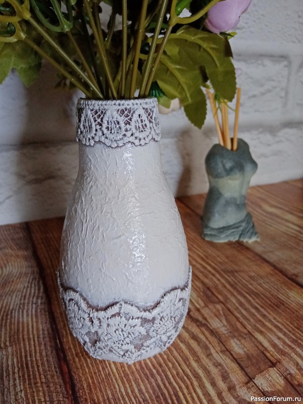Мини-ваза для сухоцветов, искусственных и живых цветов