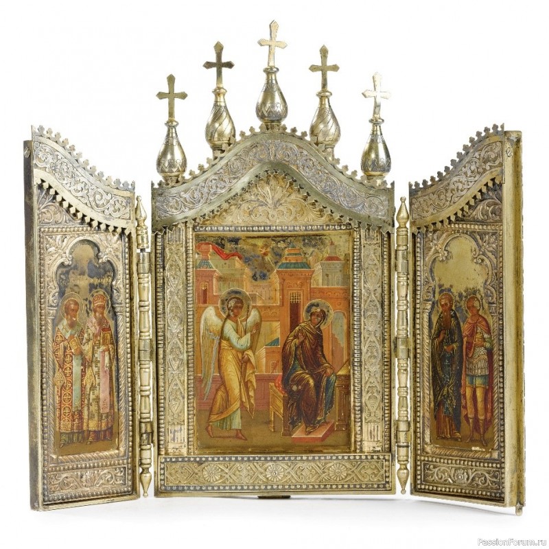 Золотых и серебряных дел мастера Овчинниковы. Драгоценные иконы
