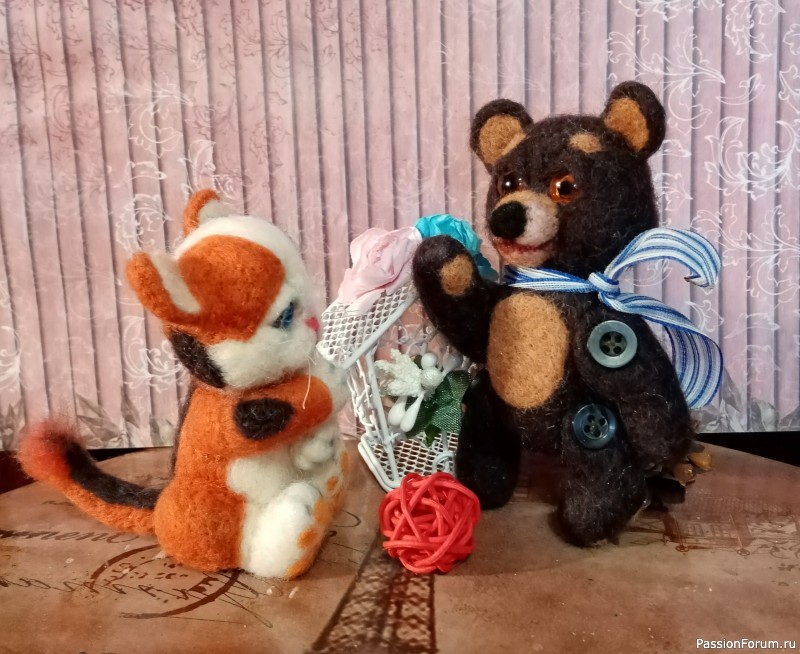 Валяние Игрушки.