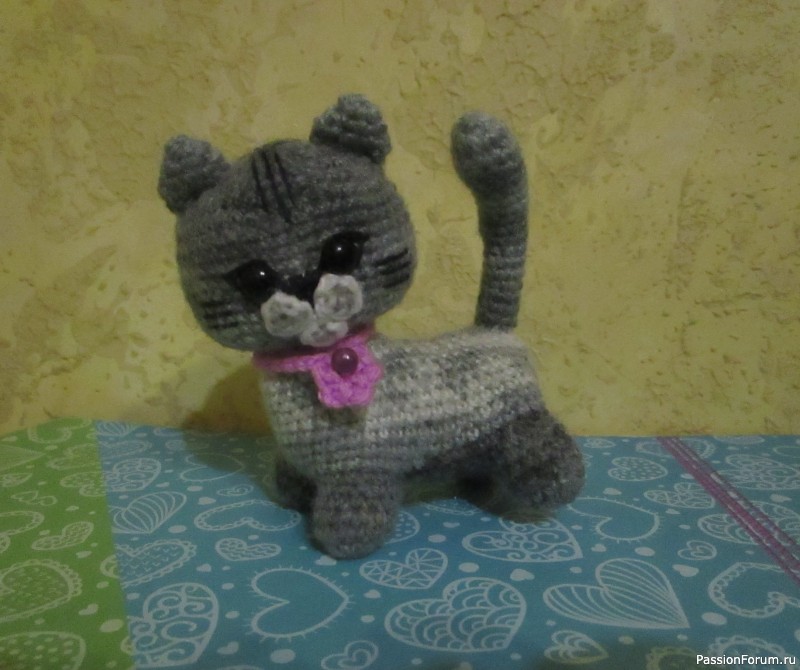 Котята крюком. Мои работы