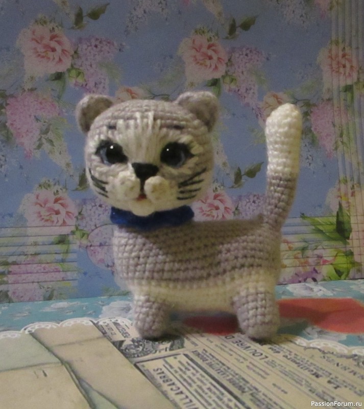 Котята крюком. Мои работы