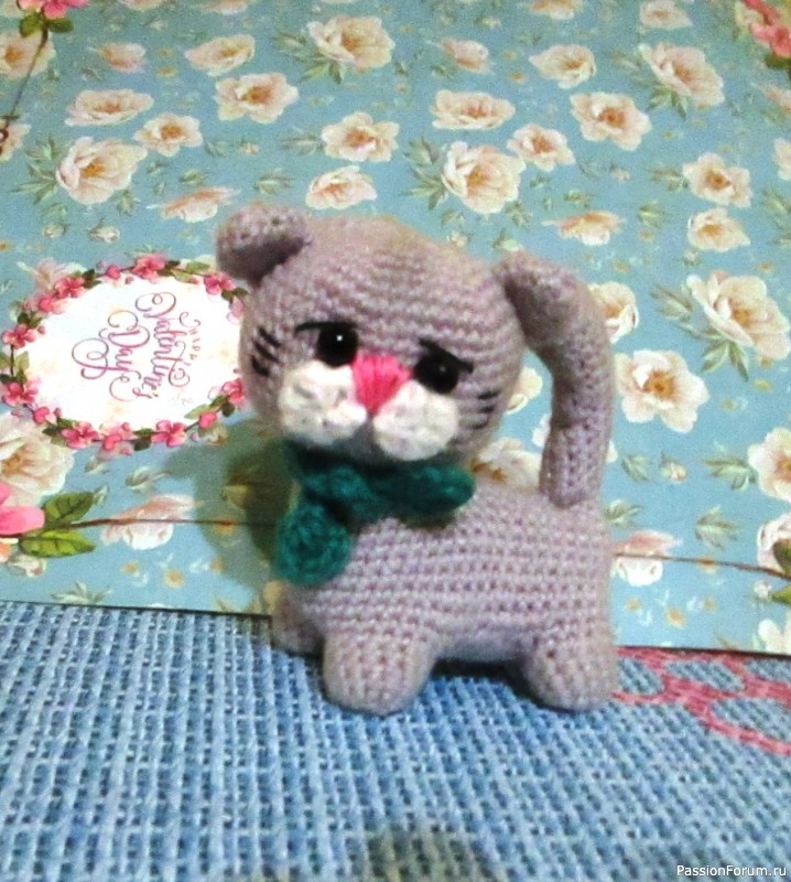 Котята крюком. Мои работы