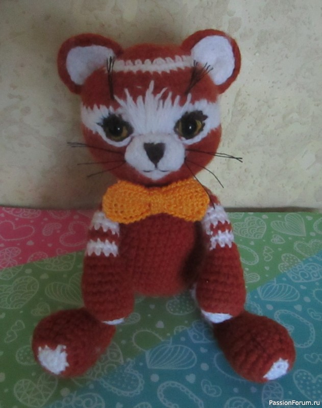 Котята крюком. Мои работы