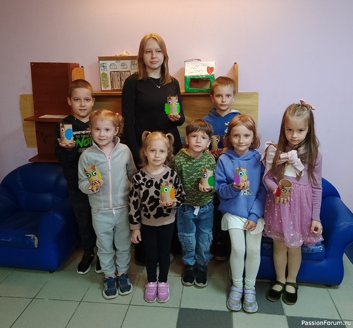 Хочется привить детям любовь к творчеству.