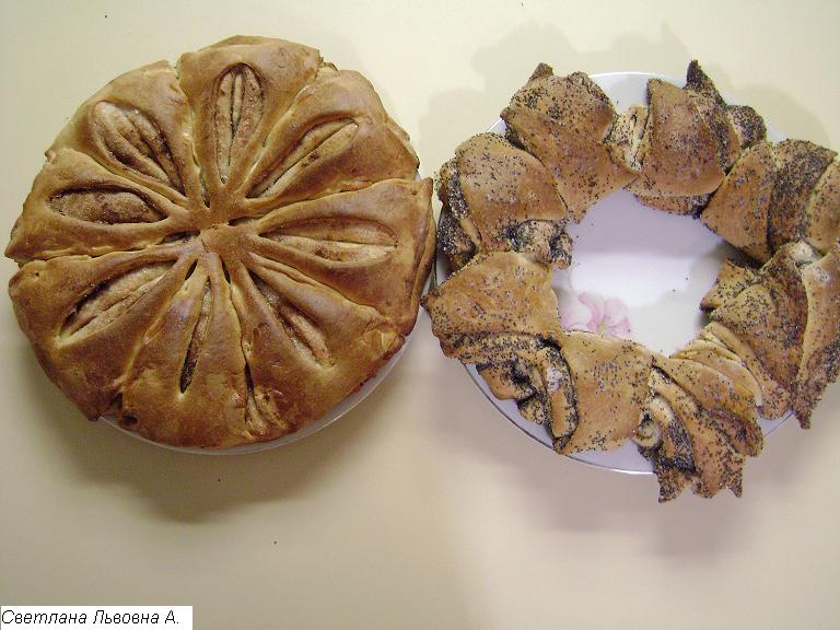 Украшение пирогов от Валентины Цуркан : мастер-класс