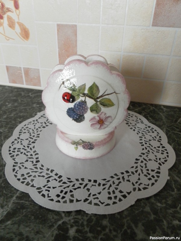 ДЕКУПАЖНАЯ АВАНТЮРА №3 2023. Тема "Садово-огородный моцион". «Фруктовые радости» Голосование!