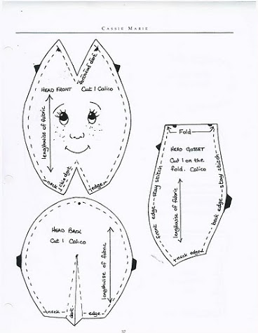 Наиподробнейшая выкройка наимилейшей куколки.