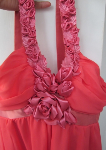 Цветы из ткани для украшения платья - 72 фото