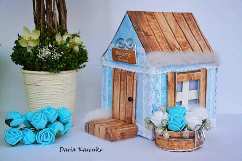 Маленький деревянный домик: подробный мастер-класс с фото - Новый год | ремонты-бмв.рф