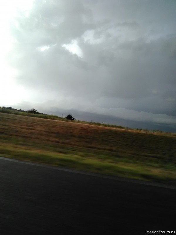 Cross tornado in Oklahoma