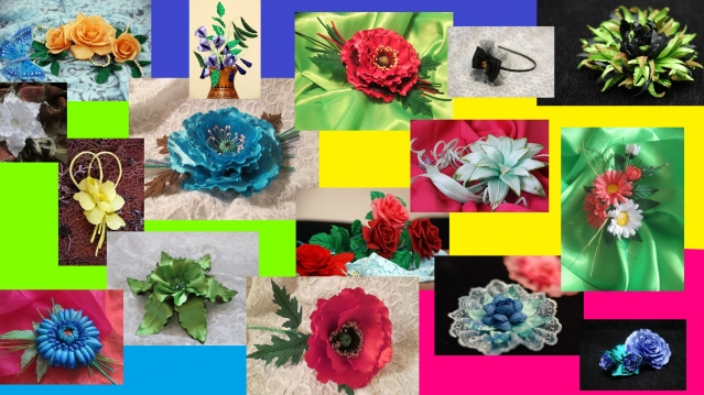 Как сделать цветы из ткани – 4 мастер-класса для начинающих