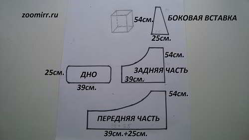 Рюкзак-почтальон для собачек