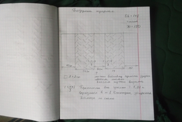 Окончание шитья подушки с буфами