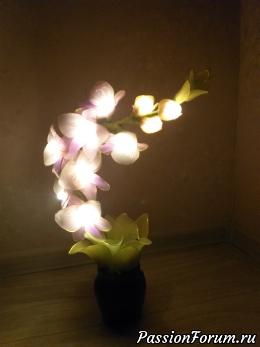 Цветок светильник ручной работы (64 фото)