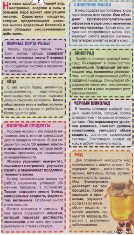 Продукты, замедляющие старение