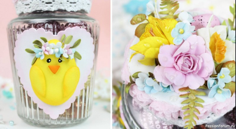 Обычную баночку превращаем в красивую упаковку для конфет. Видео МК