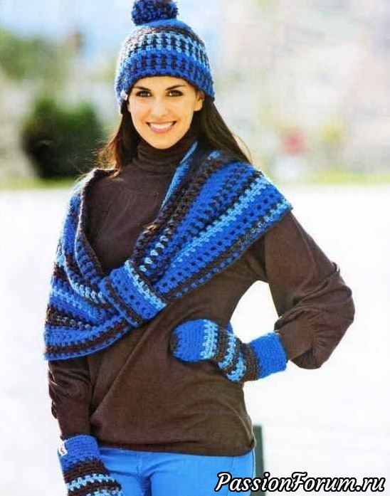 Купить комплекты шапка с шарфом женские в интернет магазине азинский.рф