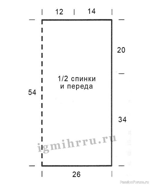 Красный летний топ с зигзагообразным ажурным узором. Описание