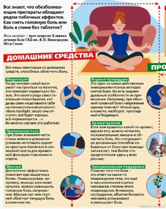 Как снять боль без лекарств