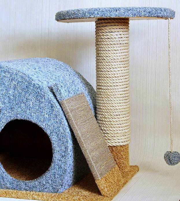 Как сделать домик для кошки своими руками: мастер класс