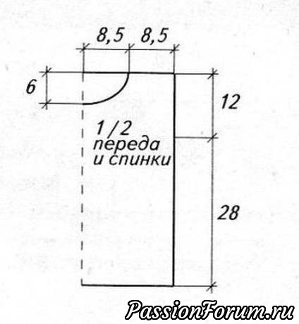 Женский пуловер и детский топ. МК