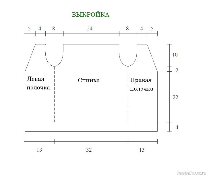 Детский жилет крючком. Описание и схема